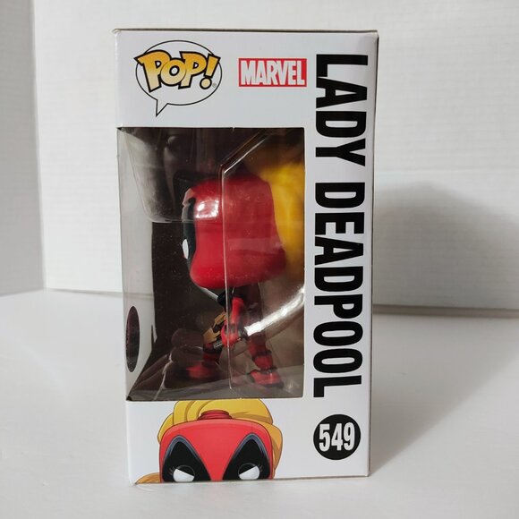 Funko Pop! Lady Deadpool #549 (Pop in a Box Exclusive) - Picture 3 of 7